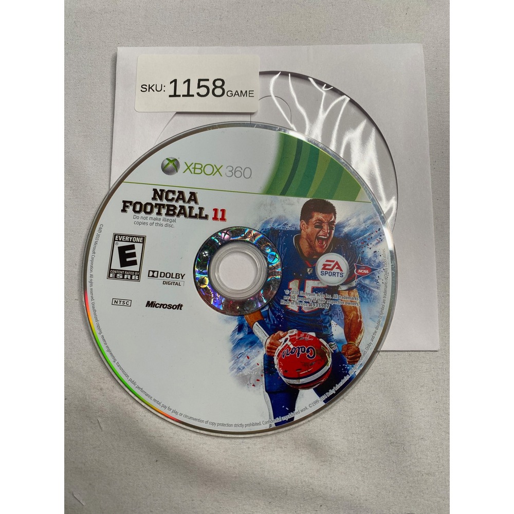 NCAA Football 11 Xbox 360